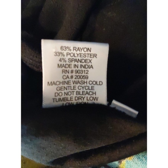 Parsley & Sage Womens Large Cardigan Button Artsy Wearable Art Colorful Black - Picture 4 of 7